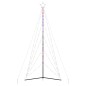 vidaXL Albero di Natale a LED 615 LED Colorato 404,5 cm