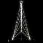 vidaXL Albero di Natale a LED 615 LED Bianco Freddo 404,5 cm