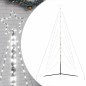 vidaXL Albero di Natale a LED 615 LED Bianco Freddo 404,5 cm
