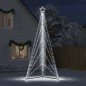 vidaXL Albero di Natale a LED 615 LED Bianco Freddo 404,5 cm