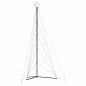 vidaXL Albero di Natale a LED 615 LED Bianco Freddo 404,5 cm