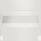Armadietto in Plastica 40x43x164 cm Effetto Legno Bianco Angora Armadietto in Plastica 40x43x164 cm Effetto Legno Bianco Angora