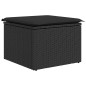 vidaXL Set Divani da Giardino con Cuscini 8 pz Nero Polyrattan Acacia vidaXL Set Divani da Giardino con Cuscini 8 pz Nero Polyrattan Acacia