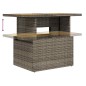 vidaXL Divano Giardino 10 pz con Cuscini Grigio in Polyrattan Acacia vidaXL Divano Giardino 10 pz con Cuscini Grigio in Polyrattan Acacia