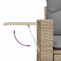 vidaXL Set Divano da Giardino 8 pz con Cuscini Beige in Polyrattan vidaXL Set Divano da Giardino 8 pz con Cuscini Beige in Polyrattan