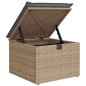 vidaXL Set Divani da Giardino 7 pz con Cuscini Beige in Polyrattan vidaXL Set Divani da Giardino 7 pz con Cuscini Beige in Polyrattan