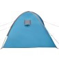 vidaXL Tenda da Campeggio a Cupola per 8 Persone Blu Impermeabile