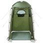 vidaXL Tenda da Doccia Verde Oliva Impermeabile