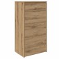 vidaXL Credenza 6 Cassetti Rovere Artigianale 50x34x96cm Truciolato vidaXL Credenza 6 Cassetti Rovere Artigianale 50x34x96cm Truciolato