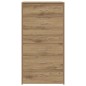 vidaXL Credenza 6 Cassetti Rovere Artigianale 50x34x96cm Truciolato vidaXL Credenza 6 Cassetti Rovere Artigianale 50x34x96cm Truciolato