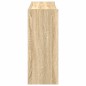 vidaXL Scarpiera Rovere Sonoma 80x25x62 cm in Legno Multistrato