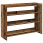 vidaXL Scarpiera Legno Antico 80x25x62 cm in Legno Multistrato