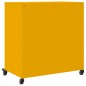vidaXL Credenza Giallo Senape 68x39x72 cm in Acciaio vidaXL Credenza Giallo Senape 68x39x72 cm in Acciaio