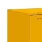 vidaXL Credenza Giallo Senape 68x39x72 cm in Acciaio vidaXL Credenza Giallo Senape 68x39x72 cm in Acciaio