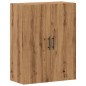 vidaXL Mobile a Parete Rovere Artigianale 69,5x34x90 cm