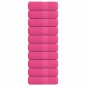 vidaXL Asciugamani per Sapone 10 pz Rosa 30x30 cm 360 g/m² 100% Cotone