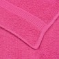 vidaXL Asciugamani per Sapone 10 pz Rosa 30x30 cm 360 g/m² 100% Cotone
