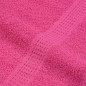 vidaXL Asciugamani per Sapone 10 pz Rosa 30x30 cm 360 g/m² 100% Cotone