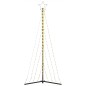 vidaXL Albero di Natale a LED 339 LED Bianco Caldo 182 cm