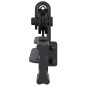 vidaXL Kit Anta Scorrevole Armadio in Acciaio al Carbonio 244 cm