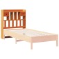 vidaXL Testiera con Ripiani Marrone Cera 75 cm in Legno di Pino vidaXL Testiera con Ripiani Marrone Cera 75 cm in Legno di Pino