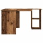 vidaXL Scrivania Angolare Legno Antico 120x140x75 cm Legno Multistrato