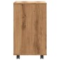 vidaXL Tavolino da Salotto Rovere Artigianale 70x35x55cm in Truciolato vidaXL Tavolino da Salotto Rovere Artigianale 70x35x55cm in Truciolato
