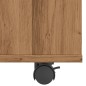 vidaXL Tavolino da Salotto Rovere Artigianale 70x35x55cm in Truciolato vidaXL Tavolino da Salotto Rovere Artigianale 70x35x55cm in Truciolato