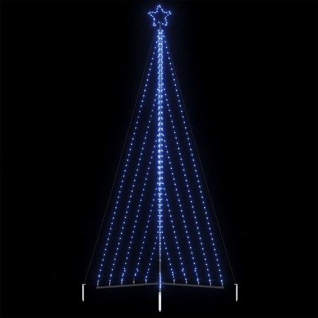 vidaXL Albero di Natale a LED 570 LED Blu 399 cm