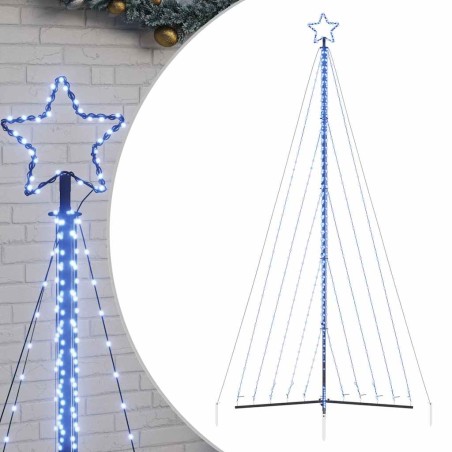 vidaXL Albero di Natale a LED 570 LED Blu 399 cm