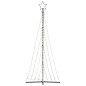 vidaXL Albero di Natale a LED 447 LED Colorato 249 cm