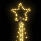 vidaXL Albero di Natale a LED 570 LED Bianco Caldo 399 cm