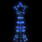 vidaXL Albero di Natale a LED 550 LED Blu 304 cm