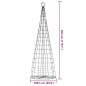 vidaXL Albero di Natale a LED 550 LED Blu 304 cm