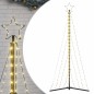 vidaXL Albero di Natale a LED 339 LED Bianco Caldo 187 cm