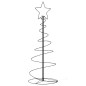 vidaXL Albero di Natale a LED 80 LED Bianco Caldo 120 cm vidaXL Albero di Natale a LED 80 LED Bianco Caldo 120 cm