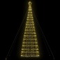 vidaXL Albero di Natale a LED 1534 LED Bianco Caldo 503 cm