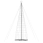 vidaXL Albero di Natale a LED 1534 LED Bianco Caldo 503 cm