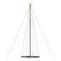 vidaXL Albero di Natale a LED 1534 LED Bianco Caldo 503 cm
