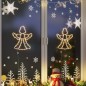 vidaXL Luci di Natale Angelo Silhouette 2 pz 50 LED Bianco Caldo vidaXL Luci di Natale Angelo Silhouette 2 pz 50 LED Bianco Caldo