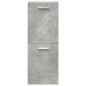 vidaXL Set Mobili da Bagno 3 pz Grigio Cemento in Legno Multistrato vidaXL Set Mobili da Bagno 3 pz Grigio Cemento in Legno Multistrato