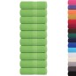 vidaXL Asciugamani Ospiti 10 pz Verde Mela 30x50 cm 360 g/m² Cotone