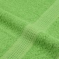 vidaXL Asciugamani Ospiti 10 pz Verde Mela 30x50 cm 360 g/m² Cotone