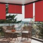 Tendalino Laterale per Balcone 160x250 cm Rosso Tendalino Laterale per Balcone 160x250 cm Rosso