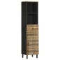 vidaXL Set Mobili da Bagno 3pz in Legno Massello di Mango