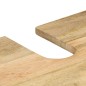 vidaXL Set Mobili da Bagno 3pz in Legno Massello di Mango