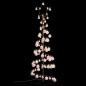 vidaXL Albero di Natale a LED con Palline 100 LED Bianco Caldo 150 cm vidaXL Albero di Natale a LED con Palline 100 LED Bianco Caldo 150 cm