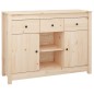 Credenza 100x35x74,5 cm in Legno Massello di Pino Credenza 100x35x74,5 cm in Legno Massello di Pino