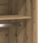 vidaXL Armadio Rovere Artigianale 100x50x200 cm in Legno Multistrato