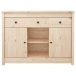 Credenza 100x35x74,5 cm in Legno Massello di Pino Credenza 100x35x74,5 cm in Legno Massello di Pino